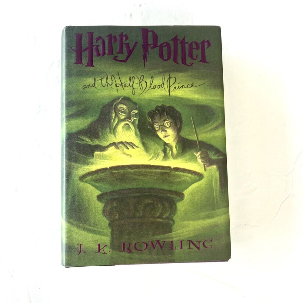 Harry Potter & The Half-Blood Prince Hardcover w/ Error 1st Edition 1st Printing